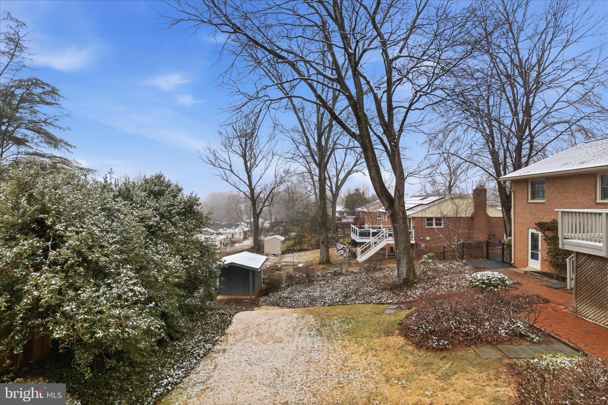 7921 Ellet Road Springfield, VA 22151 - Photo 35 of 44 Shed & Privacy Trees