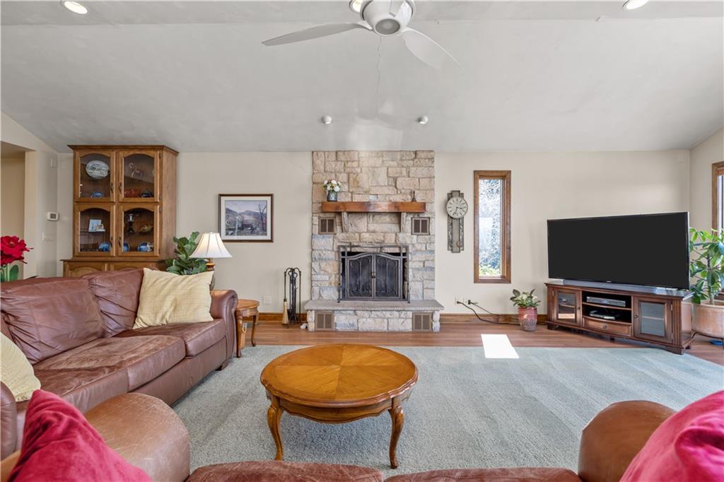 61 Meyers Road Washington, PA 15301 - Photo 6 of 23 a living room with furniture and a flat screen tv