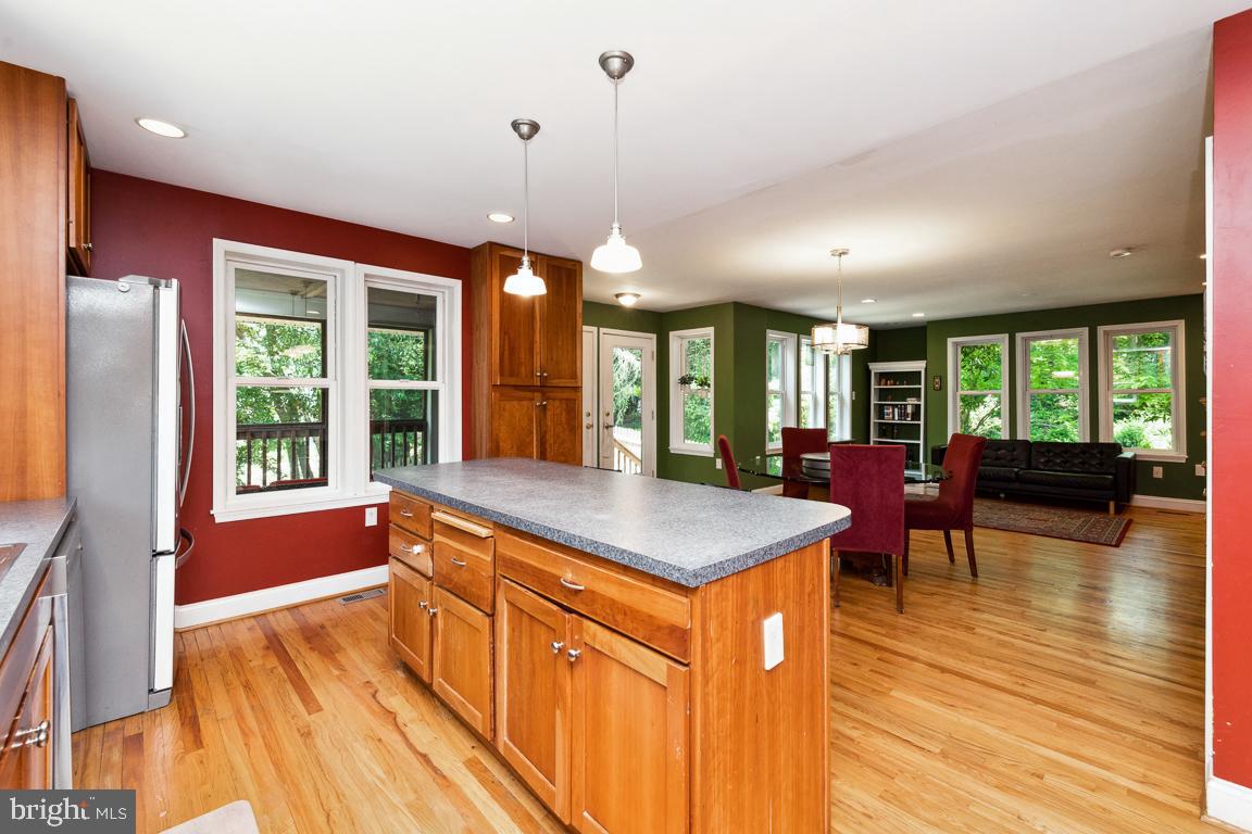 1813 Fairbank Road Baltimore, MD 21209 - Photo 20 of 65 Cabinets and seating at the island