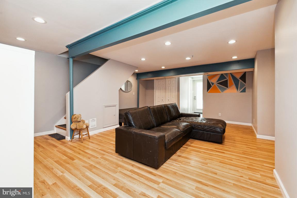 1813 Fairbank Road Baltimore, MD 21209 - Photo 45 of 65 Lower level family room with large closet