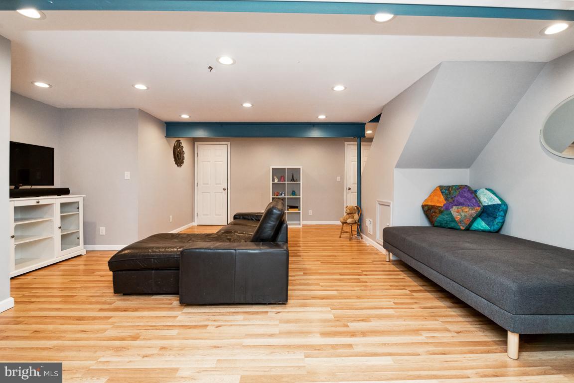 1813 Fairbank Road Baltimore, MD 21209 - Photo 47 of 65 Recessed lighting access to back yard