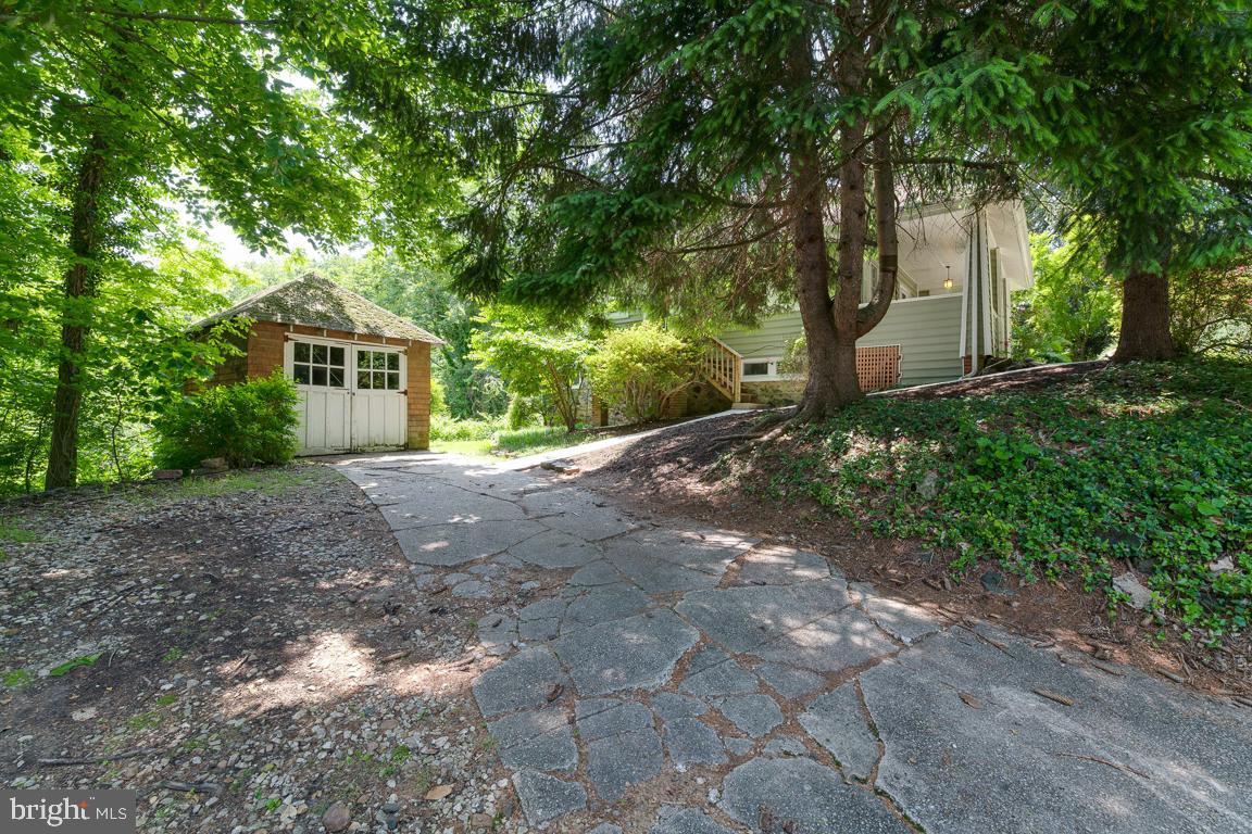1813 Fairbank Road Baltimore, MD 21209 - Photo 63 of 65 Side view of driveway and garage