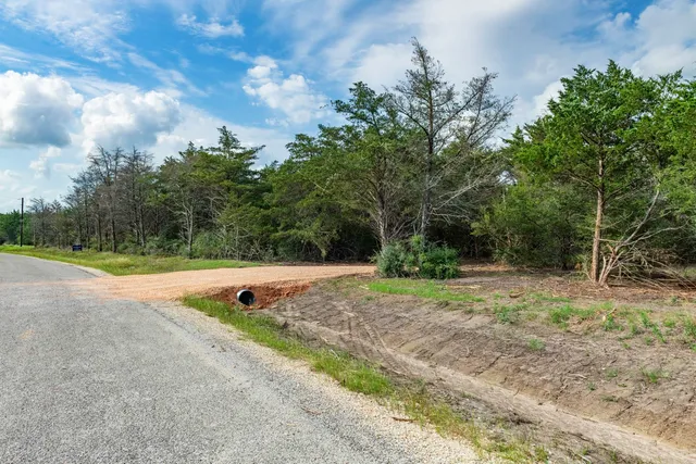 a view of outdoor space with trees