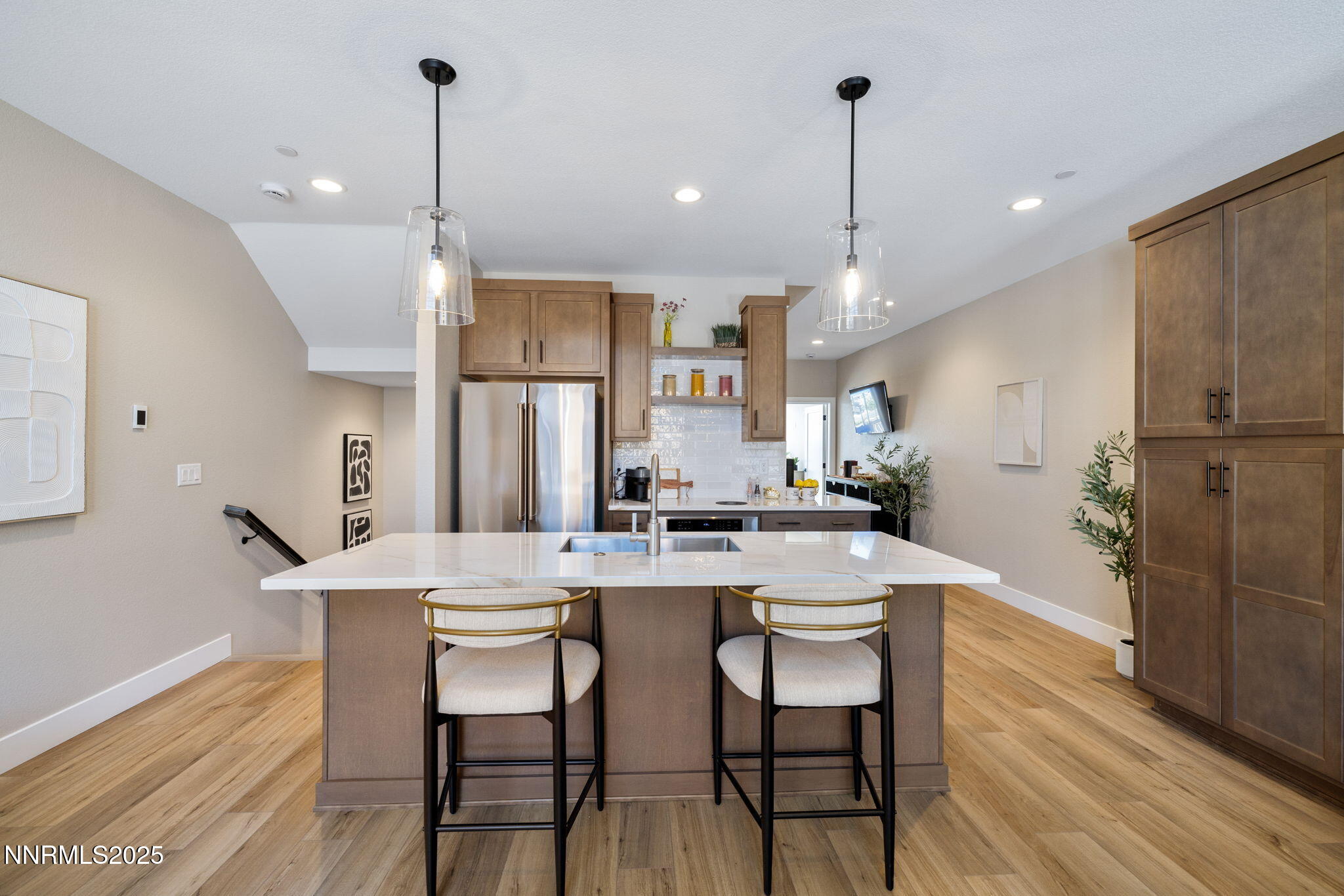3834 Lakeside Drive, Unit 18 Reno, NV 89509 - Photo 7 of 20 12-Plan C or D Kitchen & Pantry & Stair