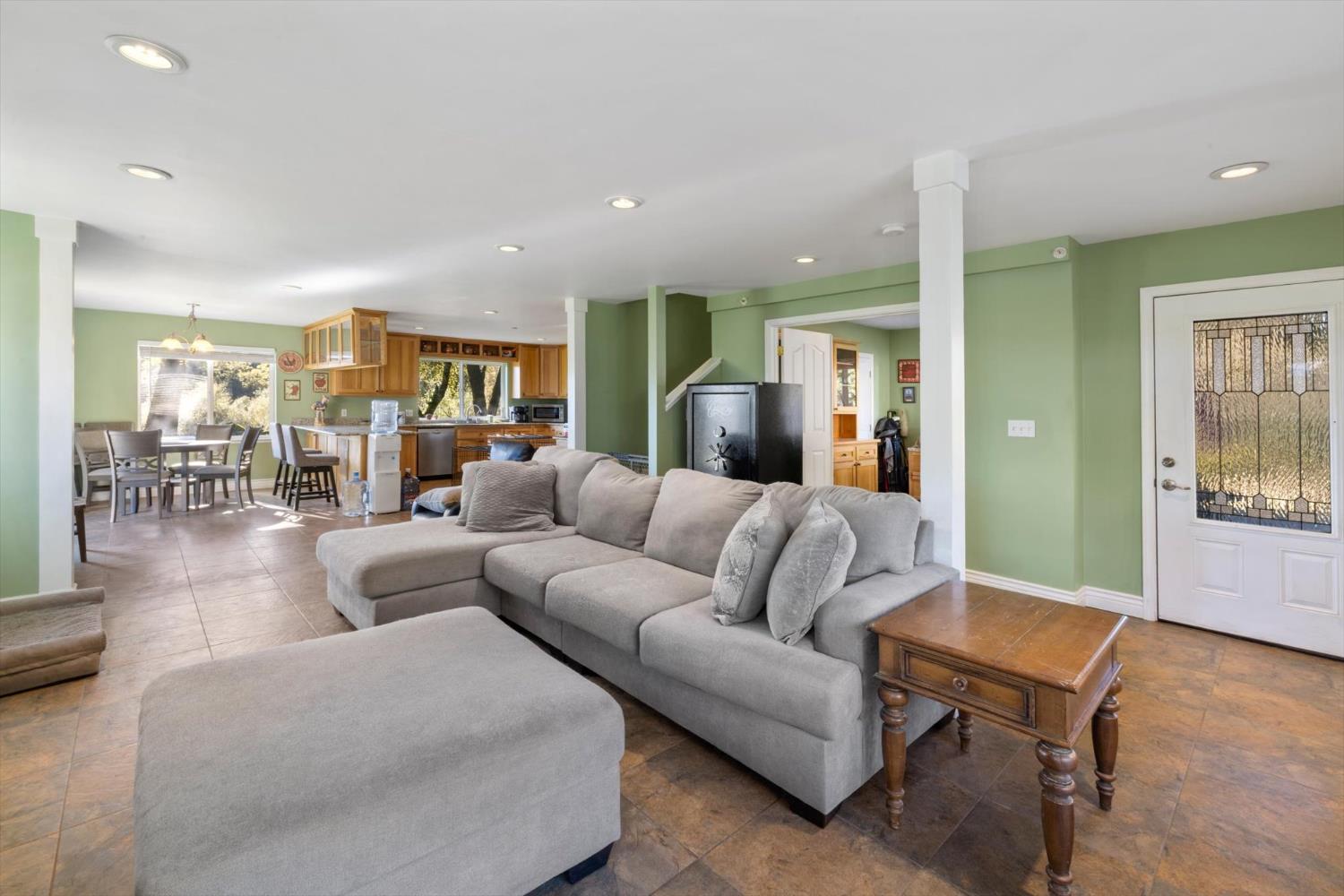 2870 Sand Ridge Road Placerville, CA 95667 - Photo 13 of 91 a living room with furniture wooden floor and a large window