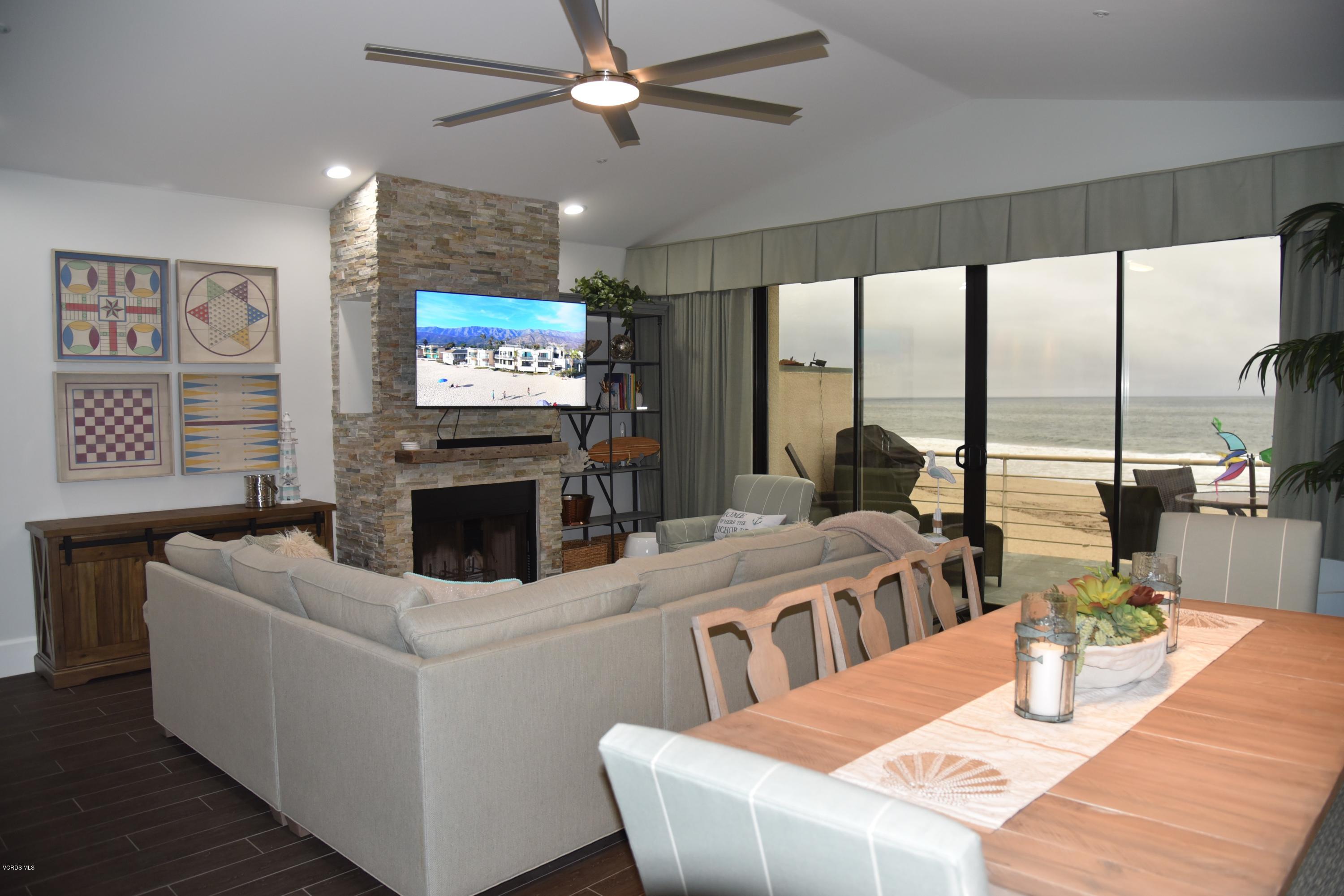 4885 Sandyland Road, Unit 2 Carpinteria, CA 93013 - Photo 3 of 39 a view of a livingroom with furniture window and outside view
