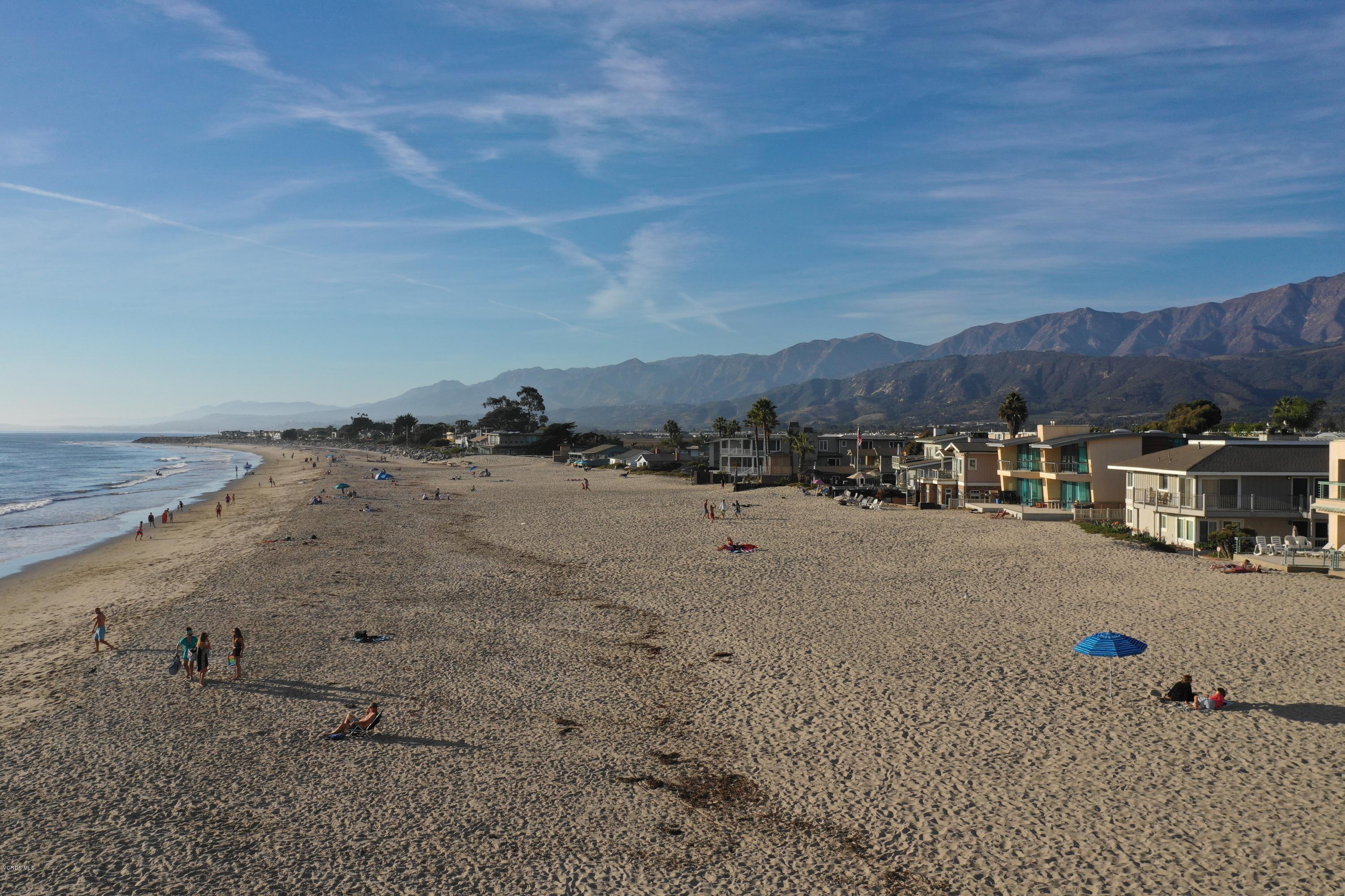 4885 Sandyland Road, Unit 2 Carpinteria, CA 93013 - Photo 32 of 39 a view of ocean view with beach and mountain view