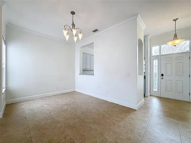 a view of a room with window