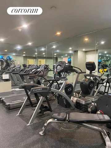 a view of a building from a balcony