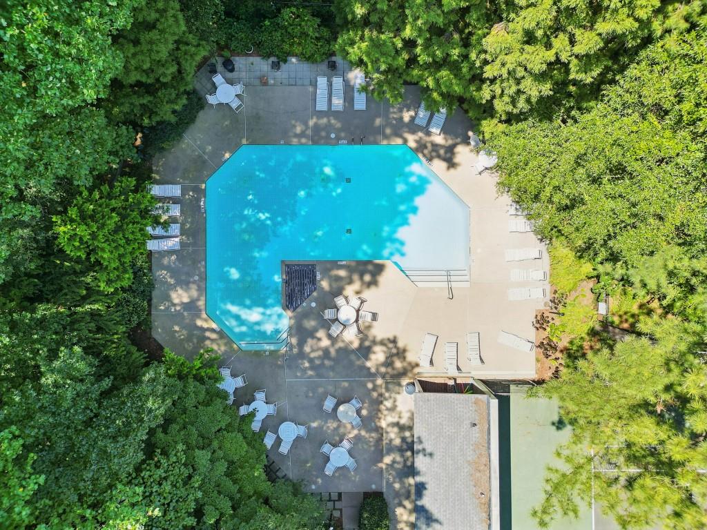 217 Tuxworth Circle Decatur, GA 30033 - Photo 33 of 38 an aerial view of a house with a yard