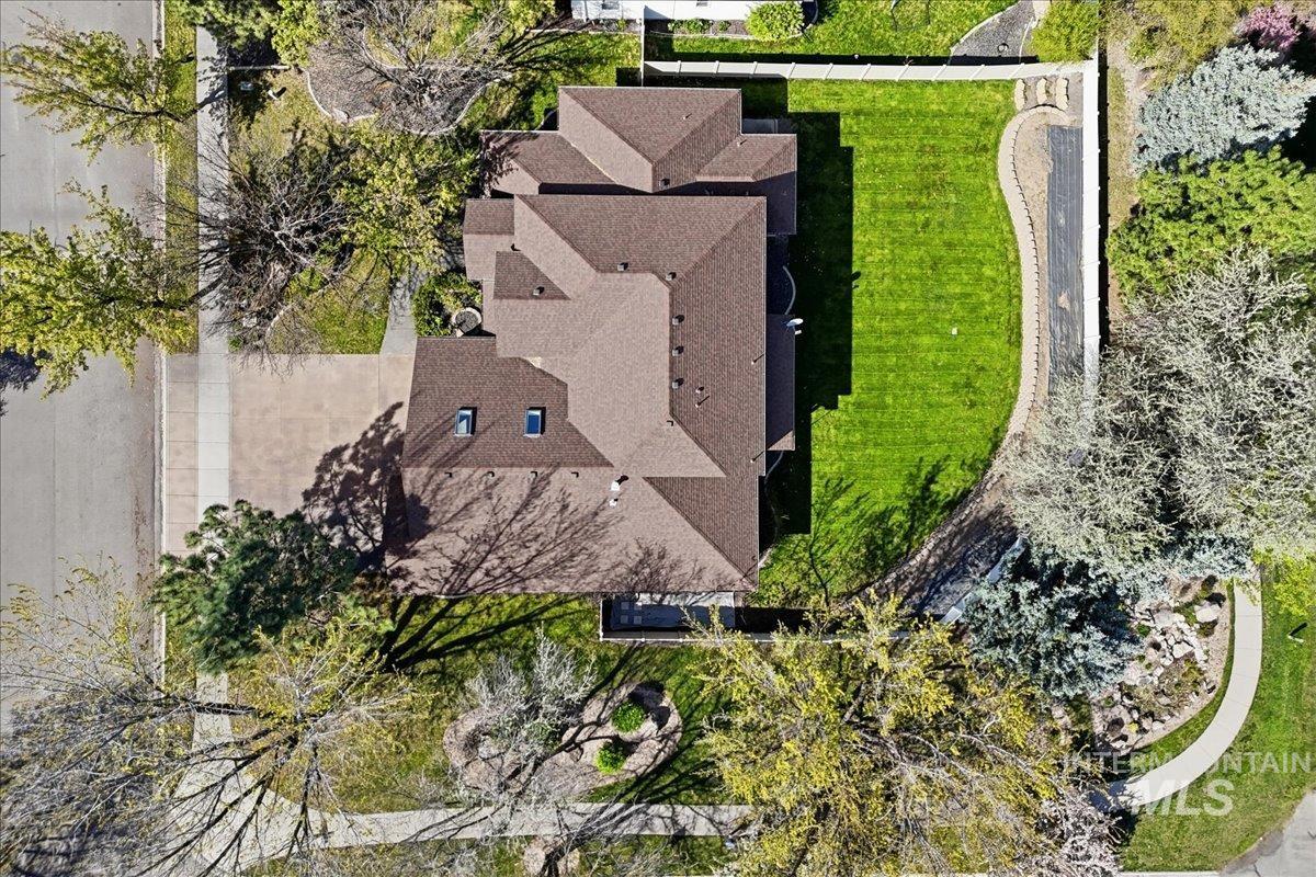 342 North Clearpoint Way Eagle, ID 83616 - Photo 46 of 50 View from above of property