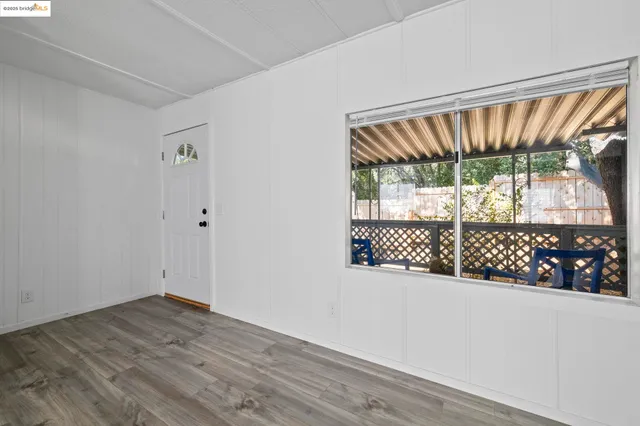 a view of front door