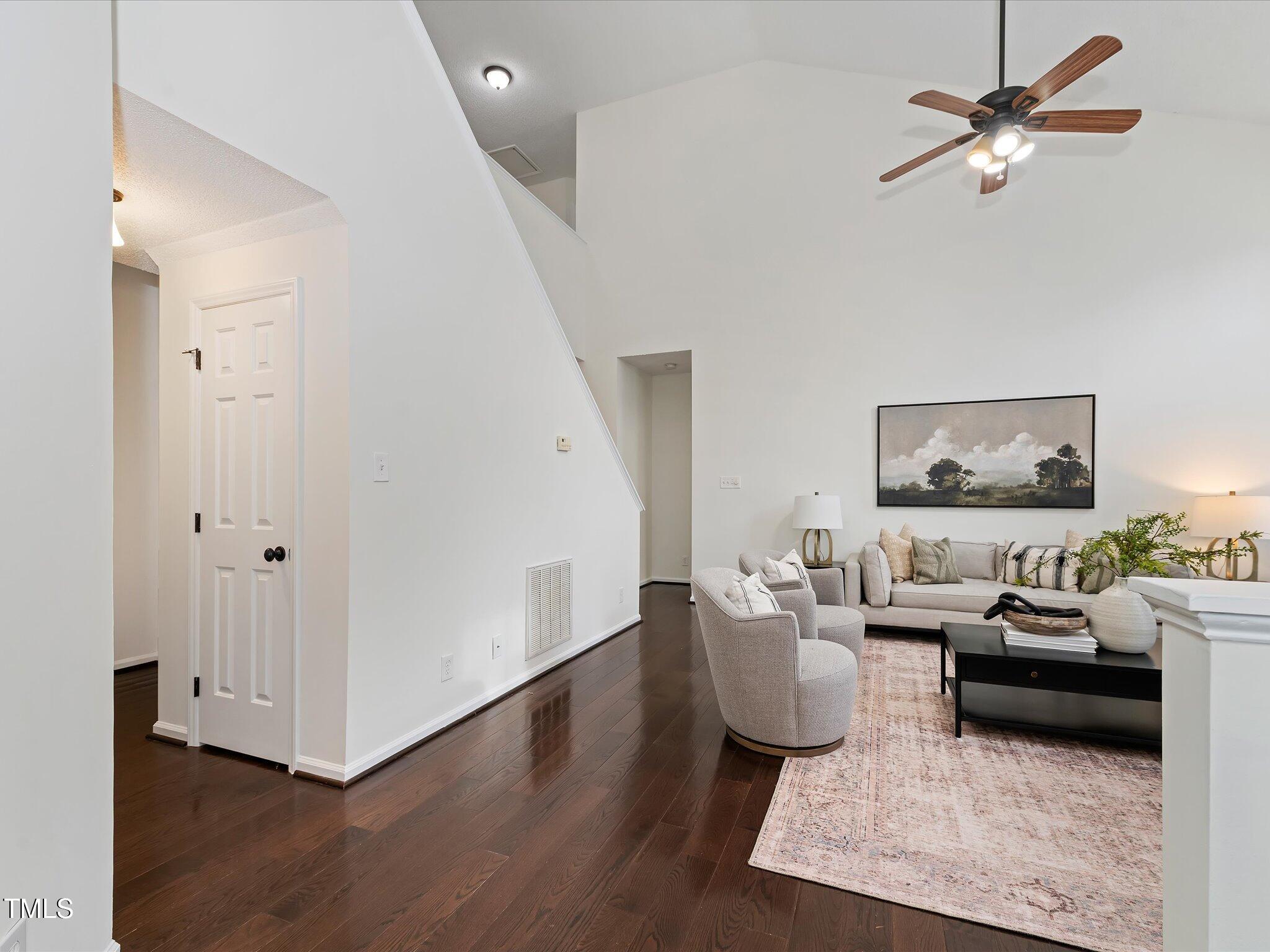 104 Deep Gap Run Cary, NC 27519 - Photo 10 of 39 a living room with furniture and a window