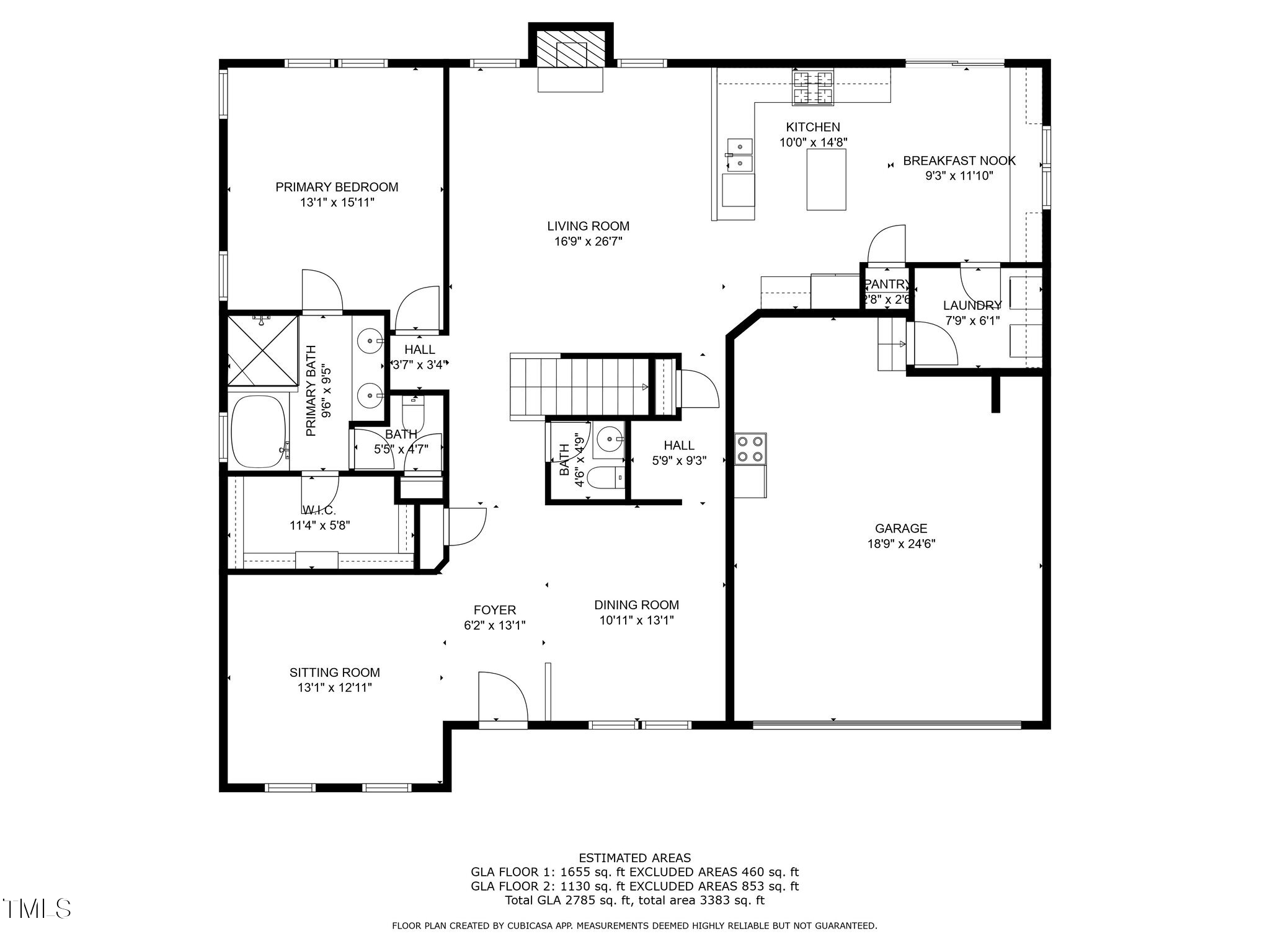 104 Deep Gap Run Cary, NC 27519 - Photo 37 of 39 a picture of a room with a cabinet and a refrigerator