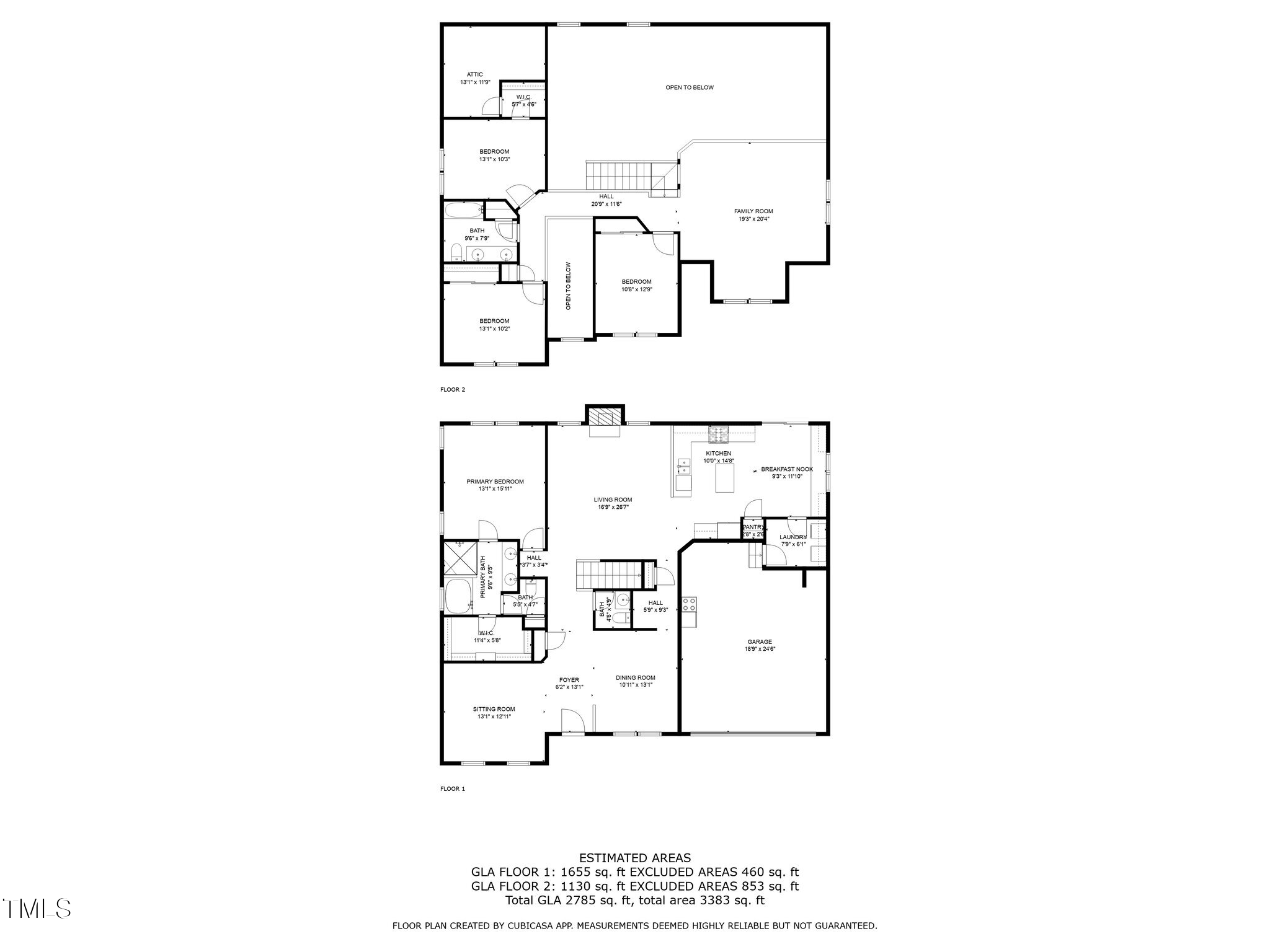 104 Deep Gap Run Cary, NC 27519 - Photo 39 of 39 a picture of a floor plan