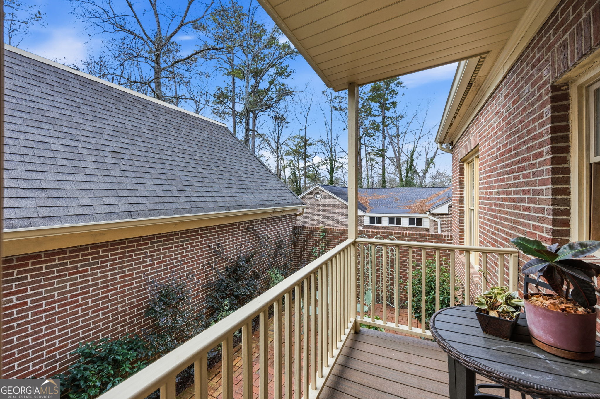 1391 Briarcliff Road, Unit 4B Macon, GA 31211 - Photo 14 of 42 a view of a balcony with furniture