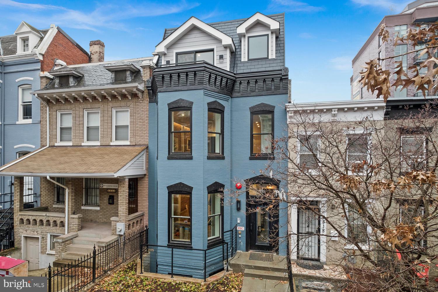 1316 8th Street Northwest, Unit 1 Washington, DC 20001 - Photo 1 of 25 Historic exterior with new brick pointing and pain
