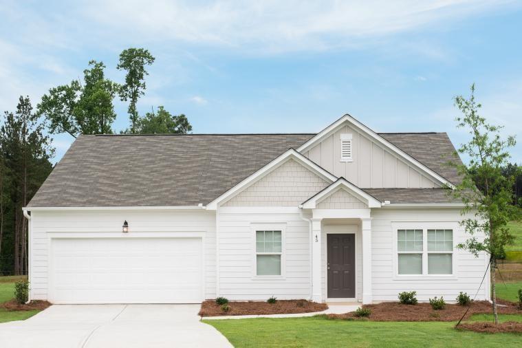 Perseus plan offers open living with 3 Br's and 2 full baths. 