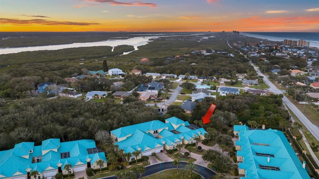 4606 Oak Hammock Court, Unit 4606 Ponce Inlet, FL 32127 - Photo 64 of 92 a view of city and ocean