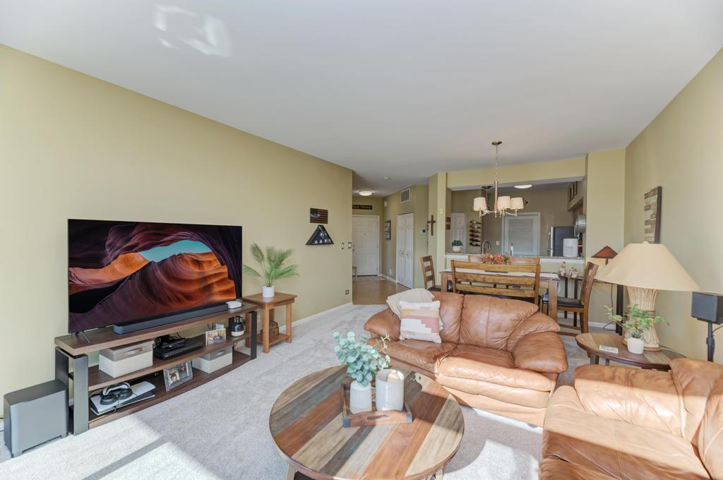 8321 Ripple Ridge Darien, IL 60561 - Photo 8 of 27 a living room with furniture and a flat screen tv
