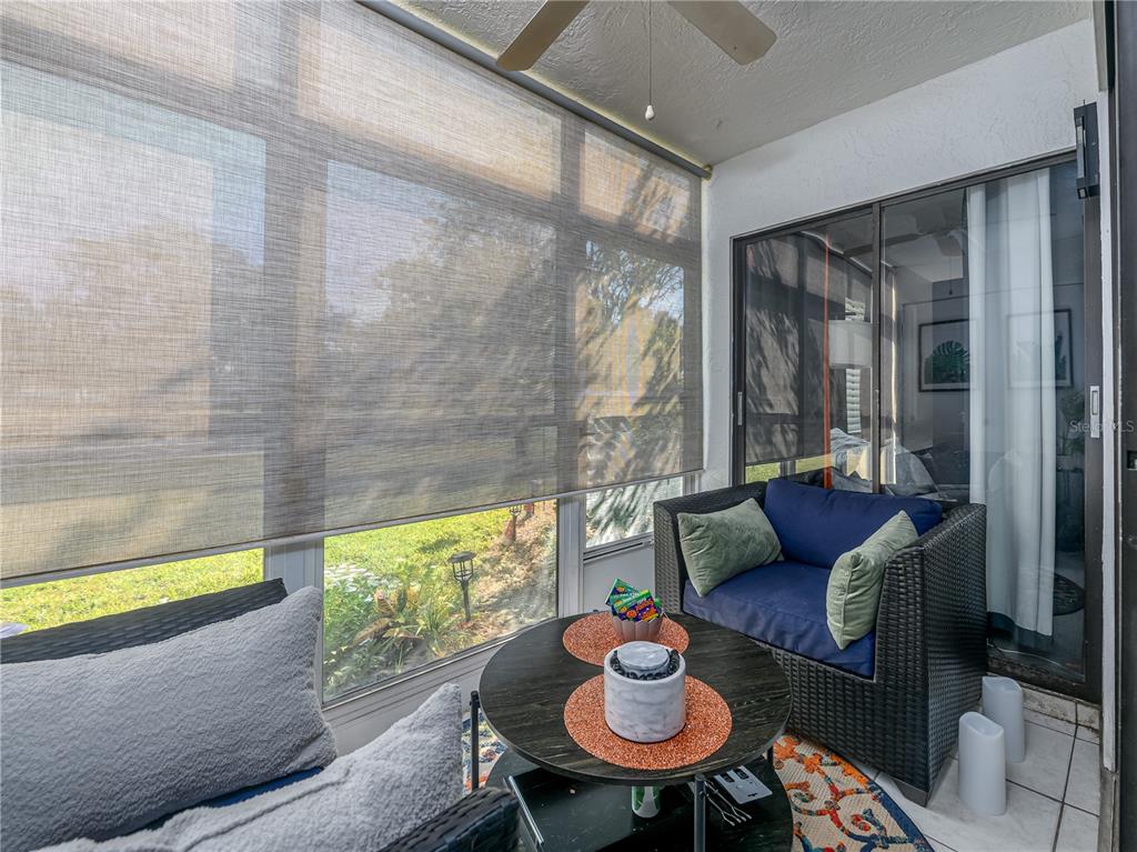 120 Caryl Way Oldsmar, FL 34677 - Photo 18 of 25 a living room with furniture and a floor to ceiling window