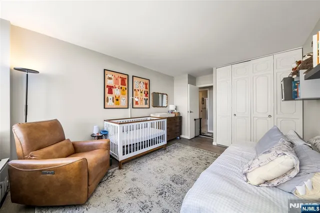 a view of a balcony with furniture