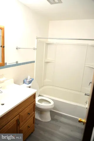 a bathroom with a sink a toilet and a bathtub