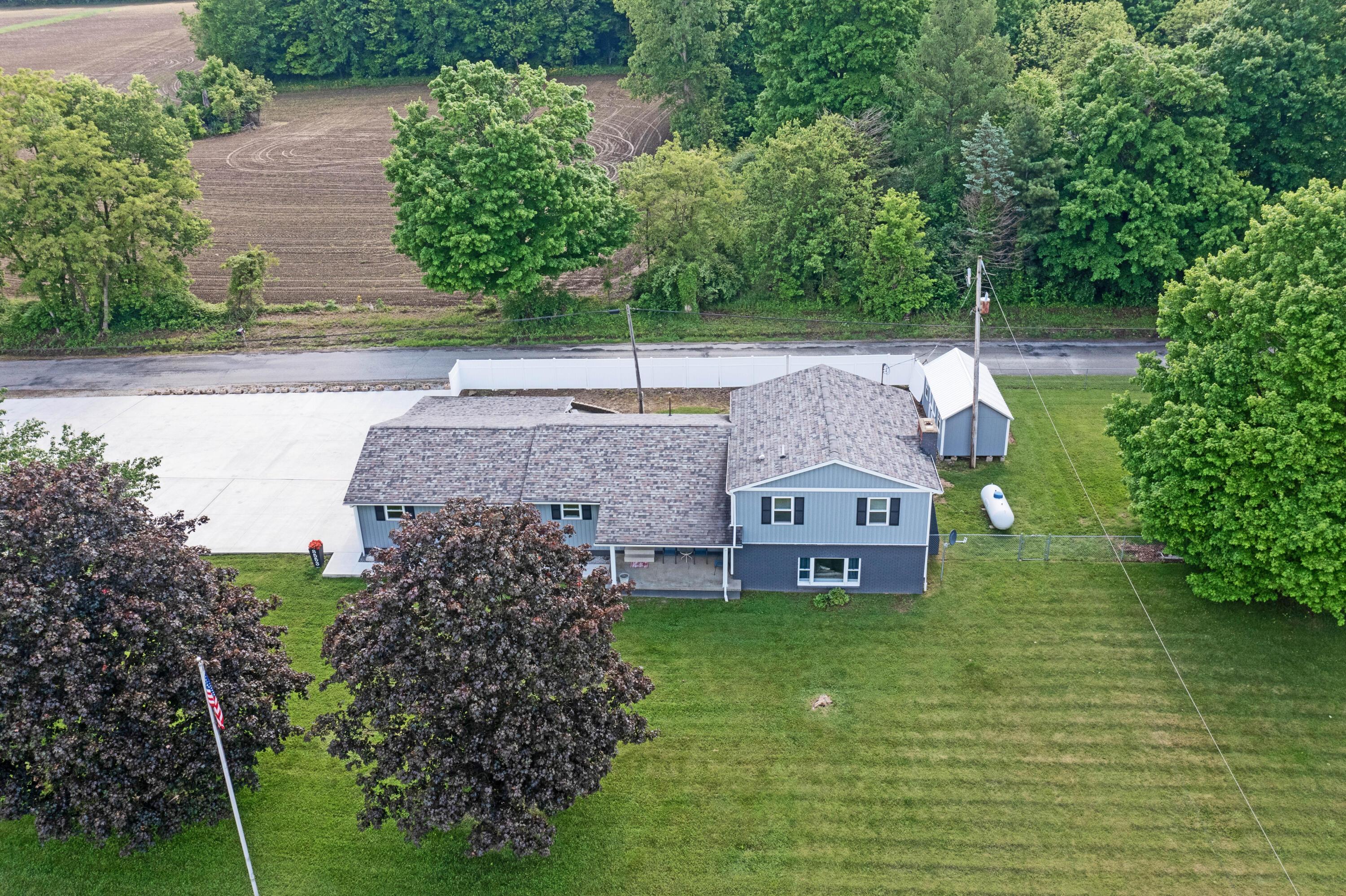 8553 Lancaster Road Hebron, OH 43025 - Photo 60 of 67 60. Aerial View Front