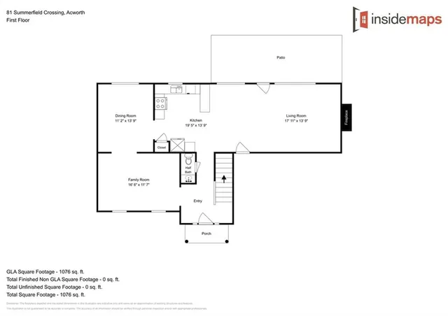 $2,295 | 81 Summerfield Crossing, Acworth, GA 30101