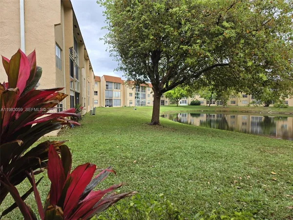 a view of a green field