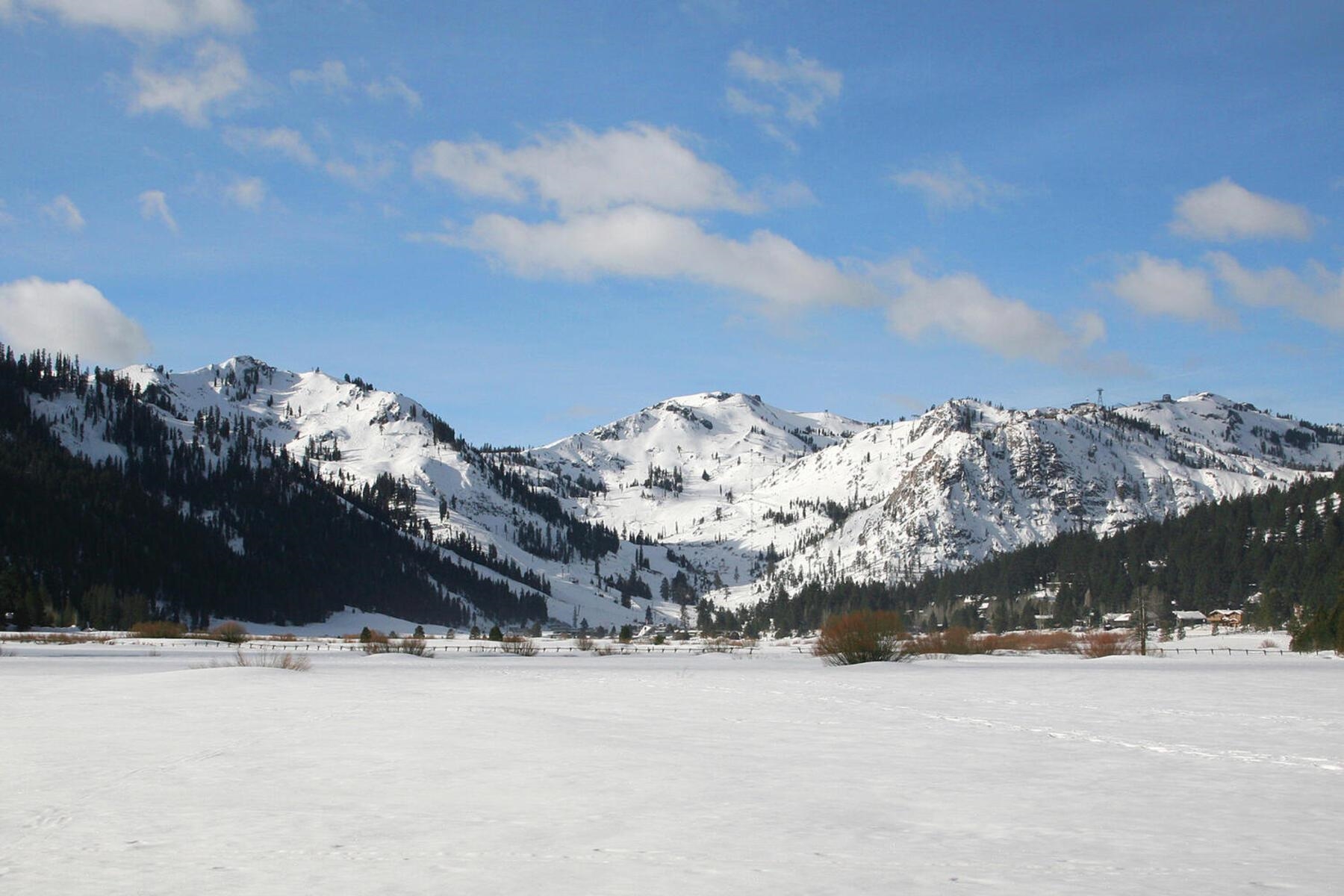 1850 Village South Road, Unit 228 Olympic Valley, CA 96146 - Photo 23 of 24 a view of a snow on the side of a road