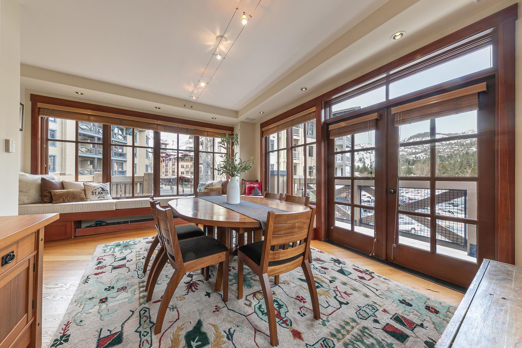1850 Village South Road, Unit 228 Olympic Valley, CA 96146 - Photo 10 of 24 a dining room with furniture and wooden floor