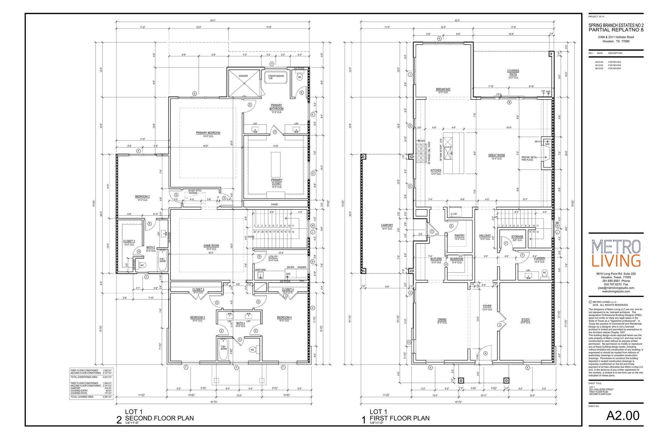 2309 Hollister Road Houston, TX 77080 - Photo 47 of 47 Thoughtfully designed floor plans featuring spacious open-concept living, generous bedroom layouts, soaring ceilings, and functional indoor-outdoor flow crafted for modern luxury living
