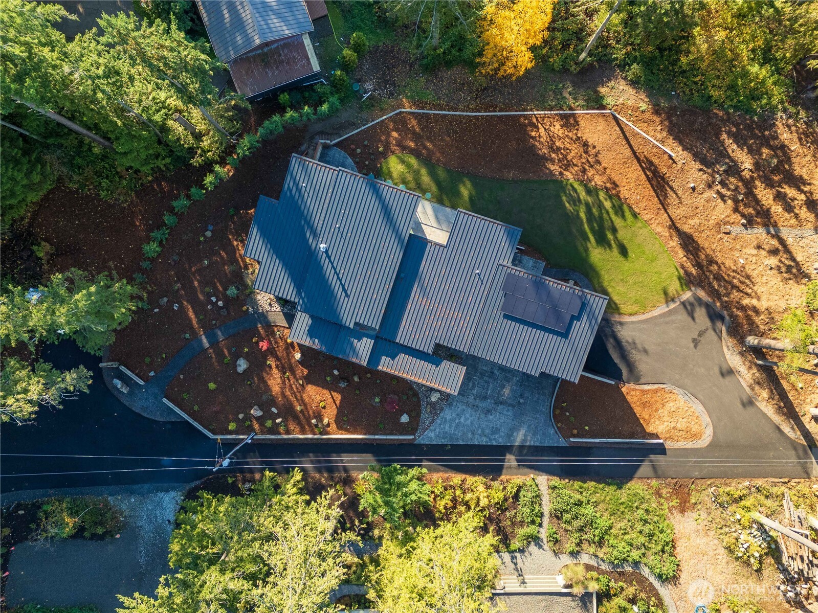 166 Soundview Road Bellingham, WA 98229 - Photo 5 of 21 an aerial view of a yard