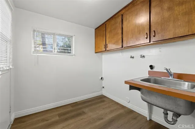 a view of a backyard with plants