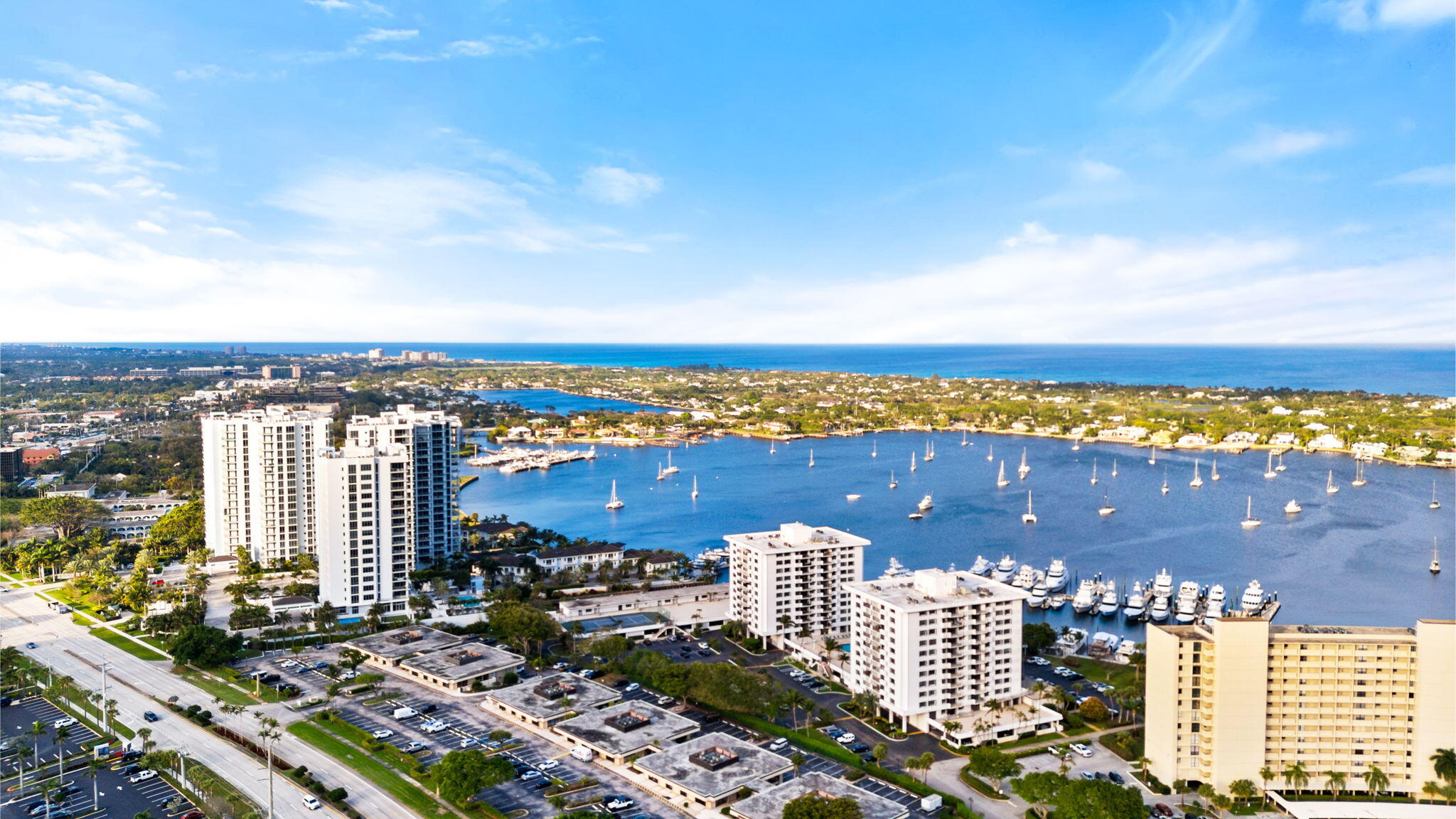1200 Marine Way, Unit 607 North Palm Beach, FL 33408 - Photo 38 of 53 a view of city with ocean