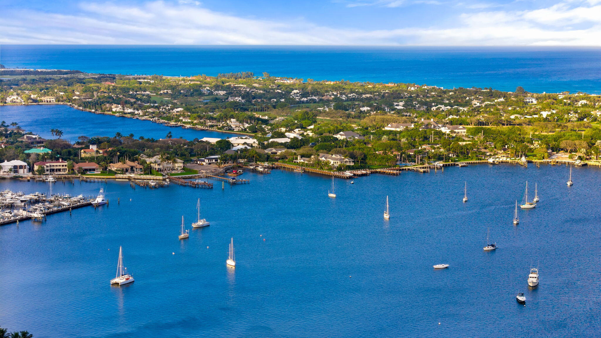1200 Marine Way, Unit 607 North Palm Beach, FL 33408 - Photo 41 of 53 an aerial view of multiple house