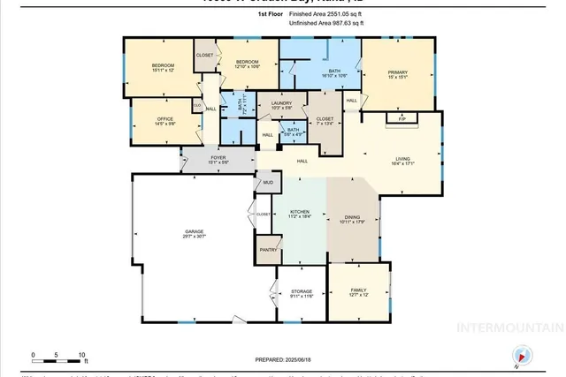 $1,185,000 | 10889 West Cruden Bay Lane, Kuna, ID 83634