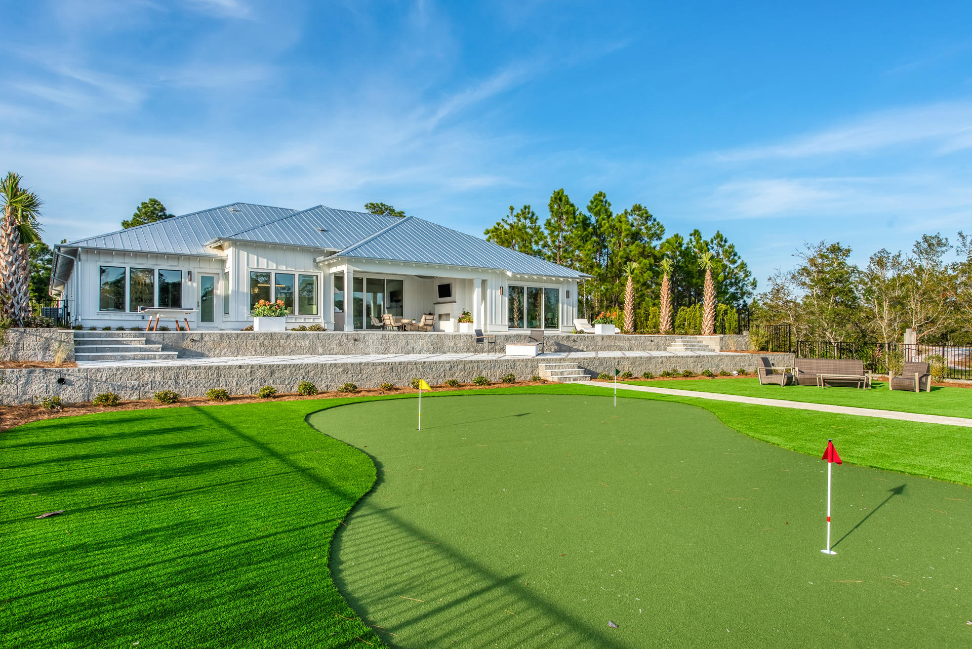 336 East Shipwreck Road Santa Rosa Beach, FL 32459 - Photo 26 of 73 a house with swimming pool in front of it