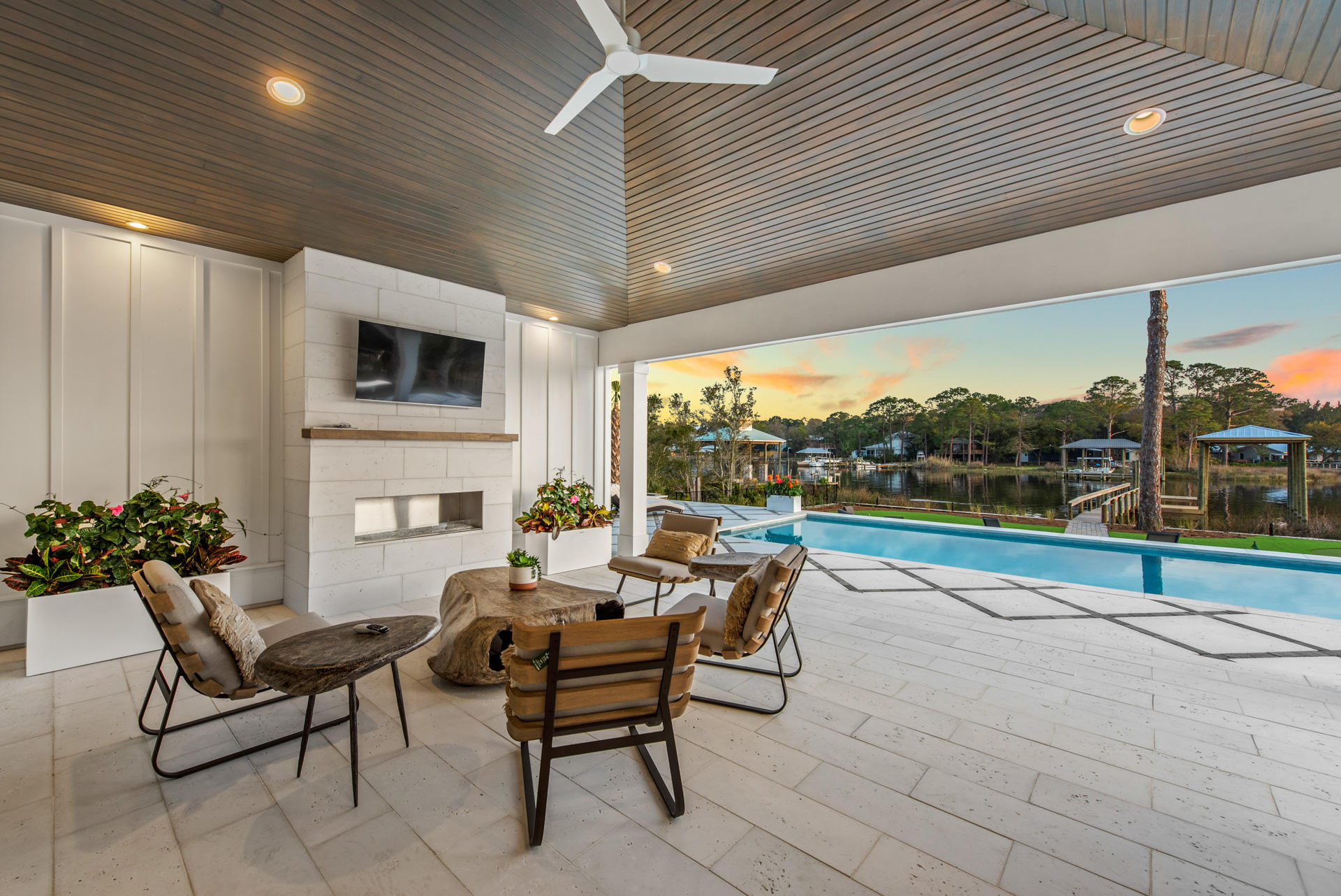 336 East Shipwreck Road Santa Rosa Beach, FL 32459 - Photo 35 of 73 a building outdoor space with patio furniture and a grill