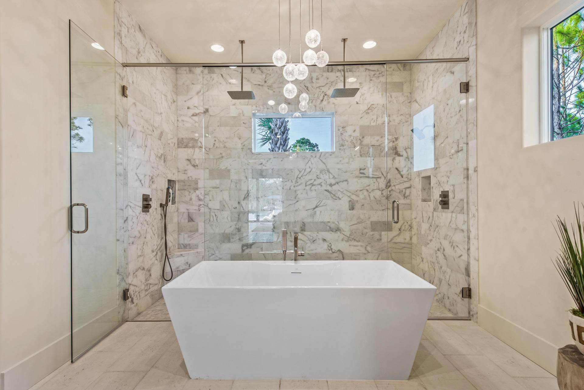 336 East Shipwreck Road Santa Rosa Beach, FL 32459 - Photo 47 of 73 a bathroom with a bathtub a shower and a sink