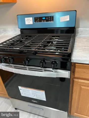 a close view of stove