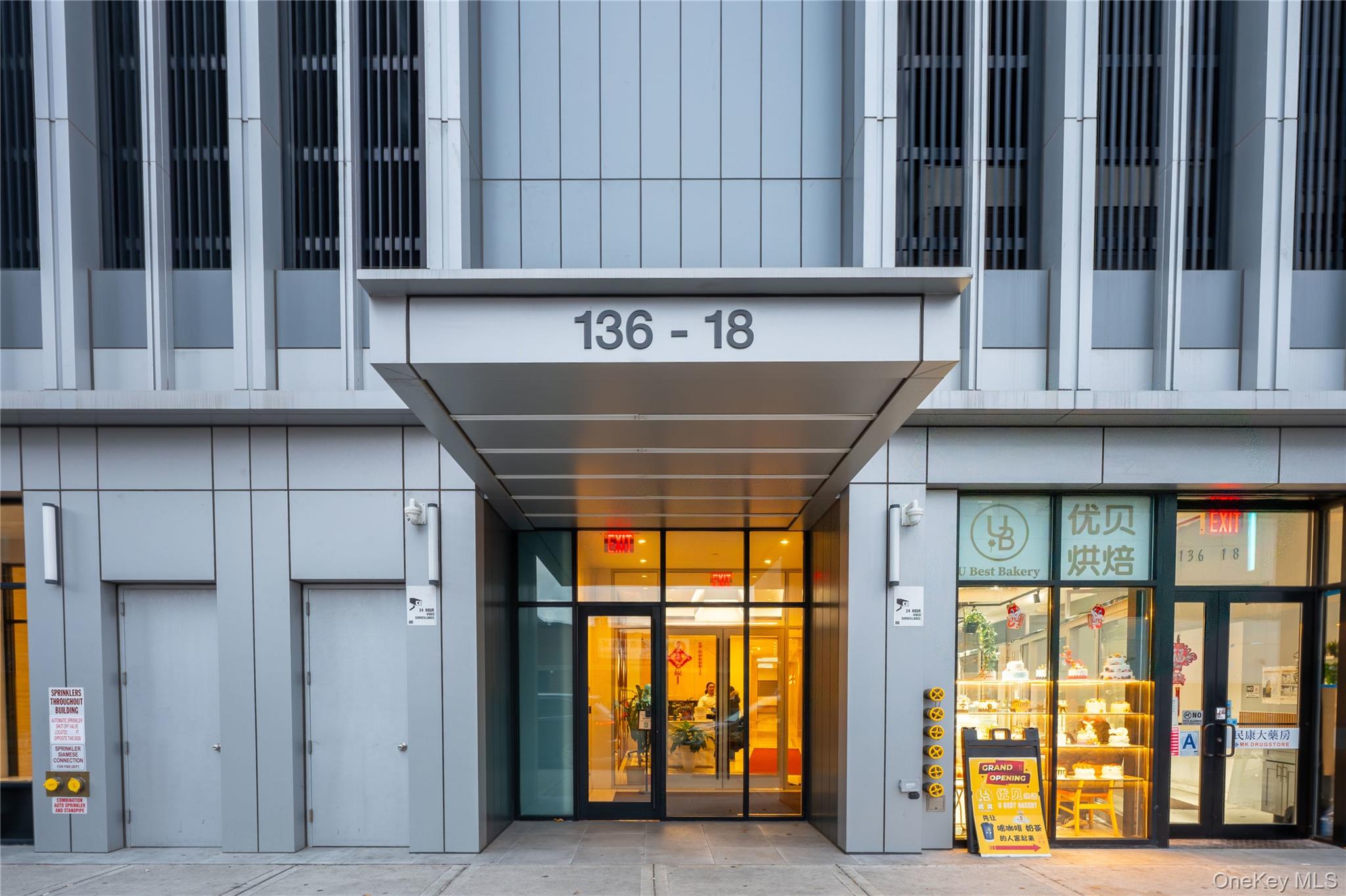 Entrance to property