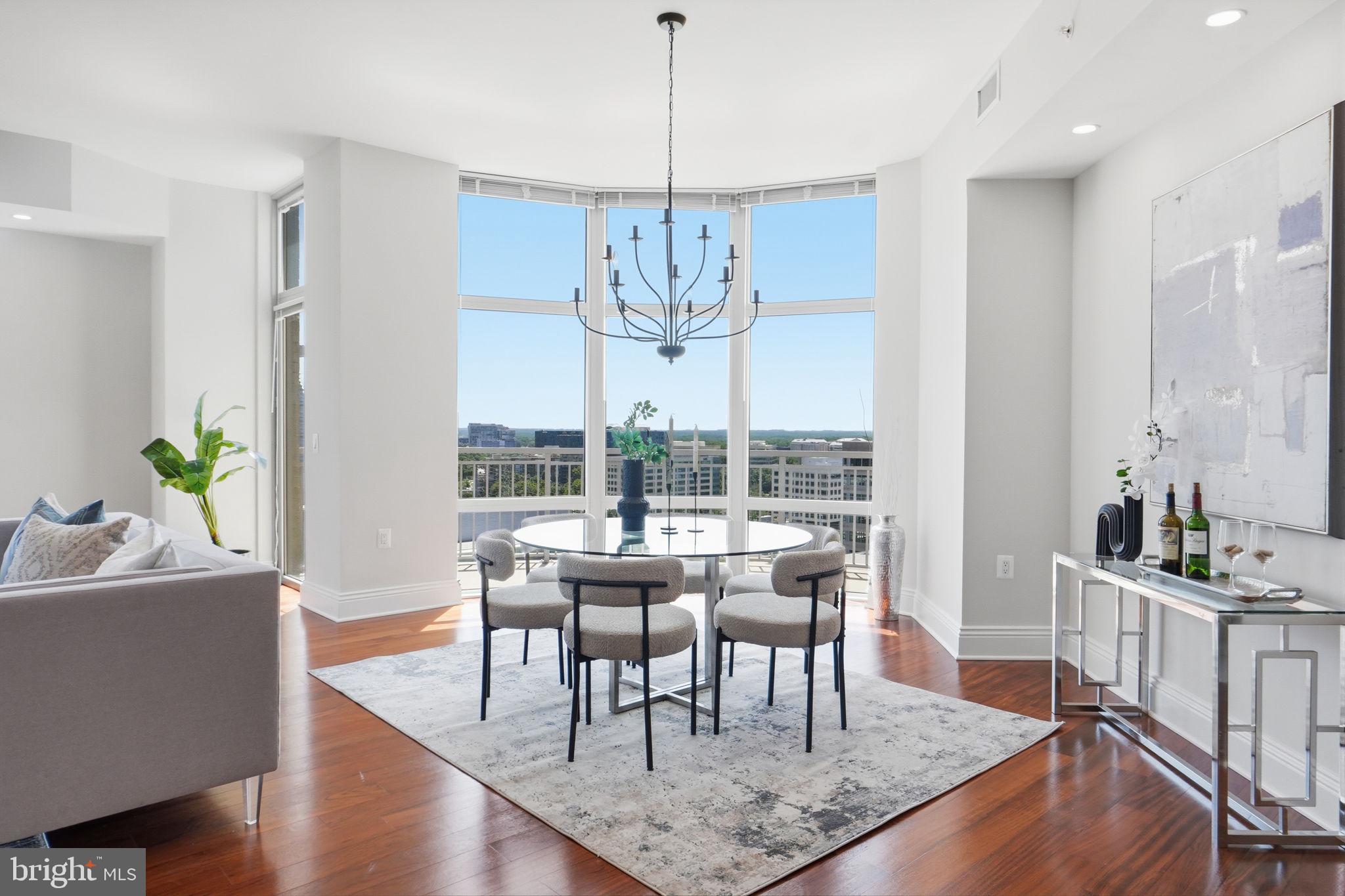 11990 Market Street, Unit 2103 Reston, VA 20190 - Photo 30 of 78 Bright and airy dining space with views.
