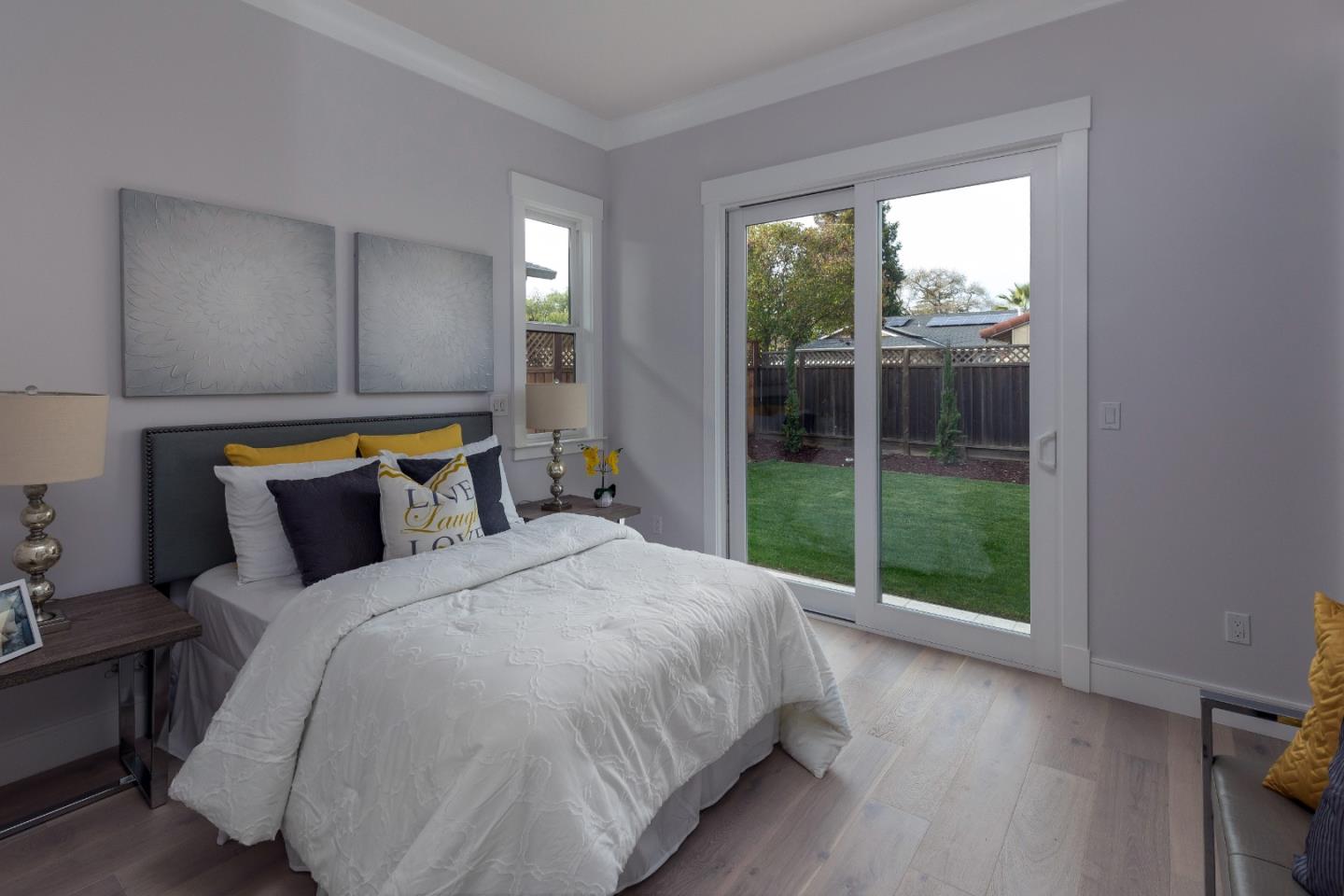 1639 Walters Avenue Campbell, CA 95008 - Photo 11 of 30 a bedroom with a bed and a view of en suite bathroom