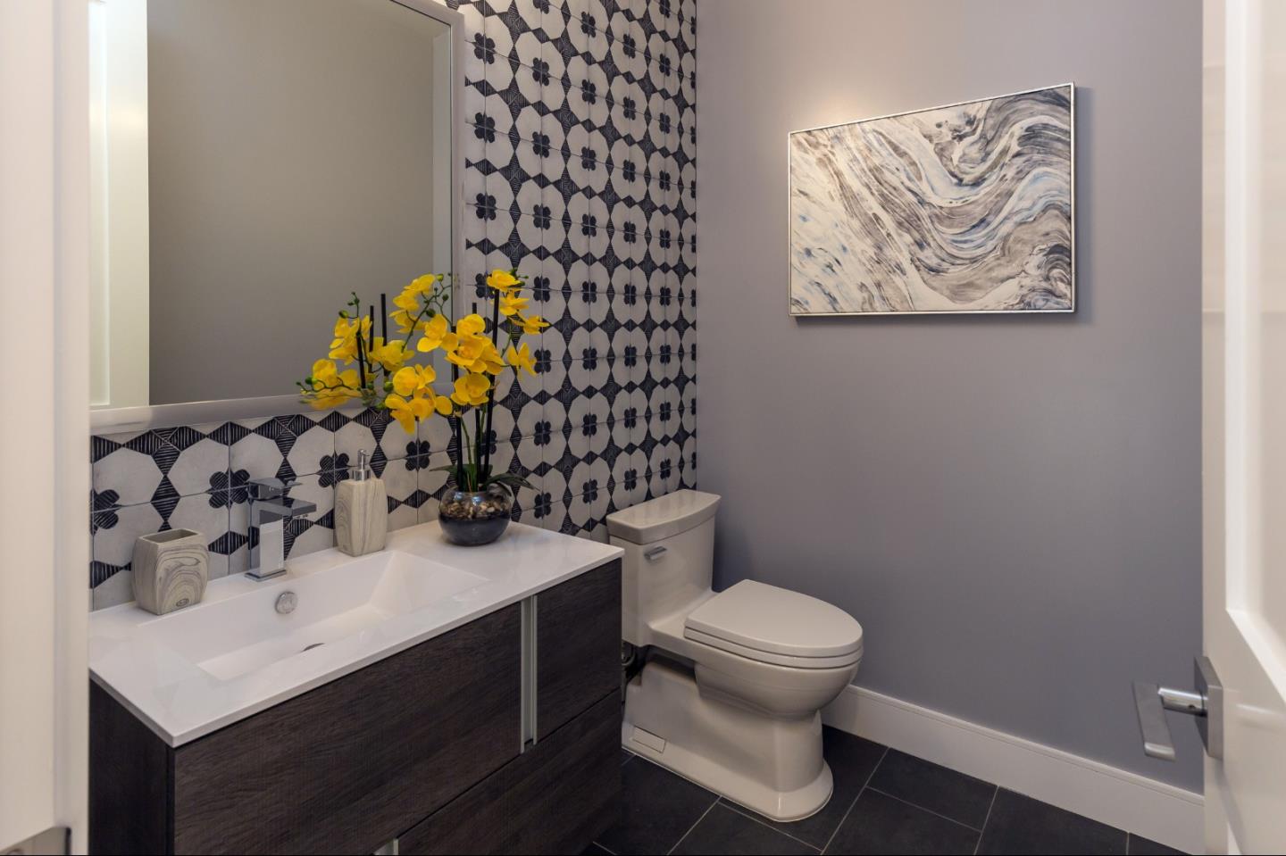 1639 Walters Avenue Campbell, CA 95008 - Photo 9 of 30 a bathroom with a sink mirror and toilet