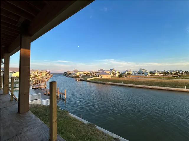 a view of lake with city view
