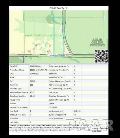 13921 Savage Road Brimfield, IL 61517 - Photo 2 of 2 Gallery Image 2