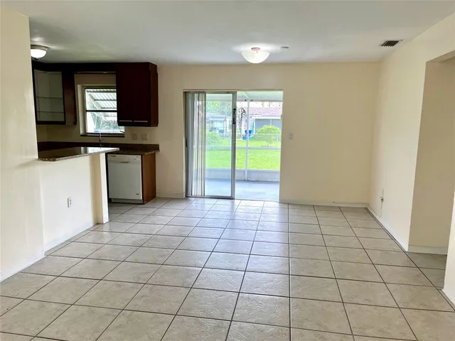 a close view of utility room