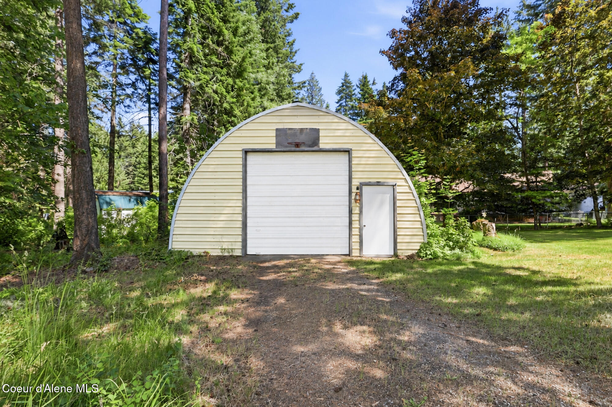 13118 Hellroaring Road Athol, ID 83801 - Photo 2 of 46 Front of the Quonset shop